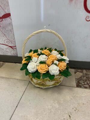 Цветя кошници с глицеринов ароматен сапун