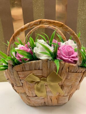 Цветя изработени с качествени материали глицеринов сапун