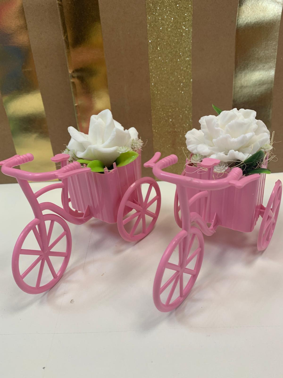 Цветя изработени с глицеринов ароматен сапун