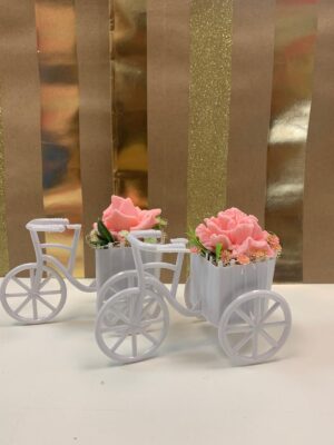 Цветя изработени с глицеринов ароматен сапун